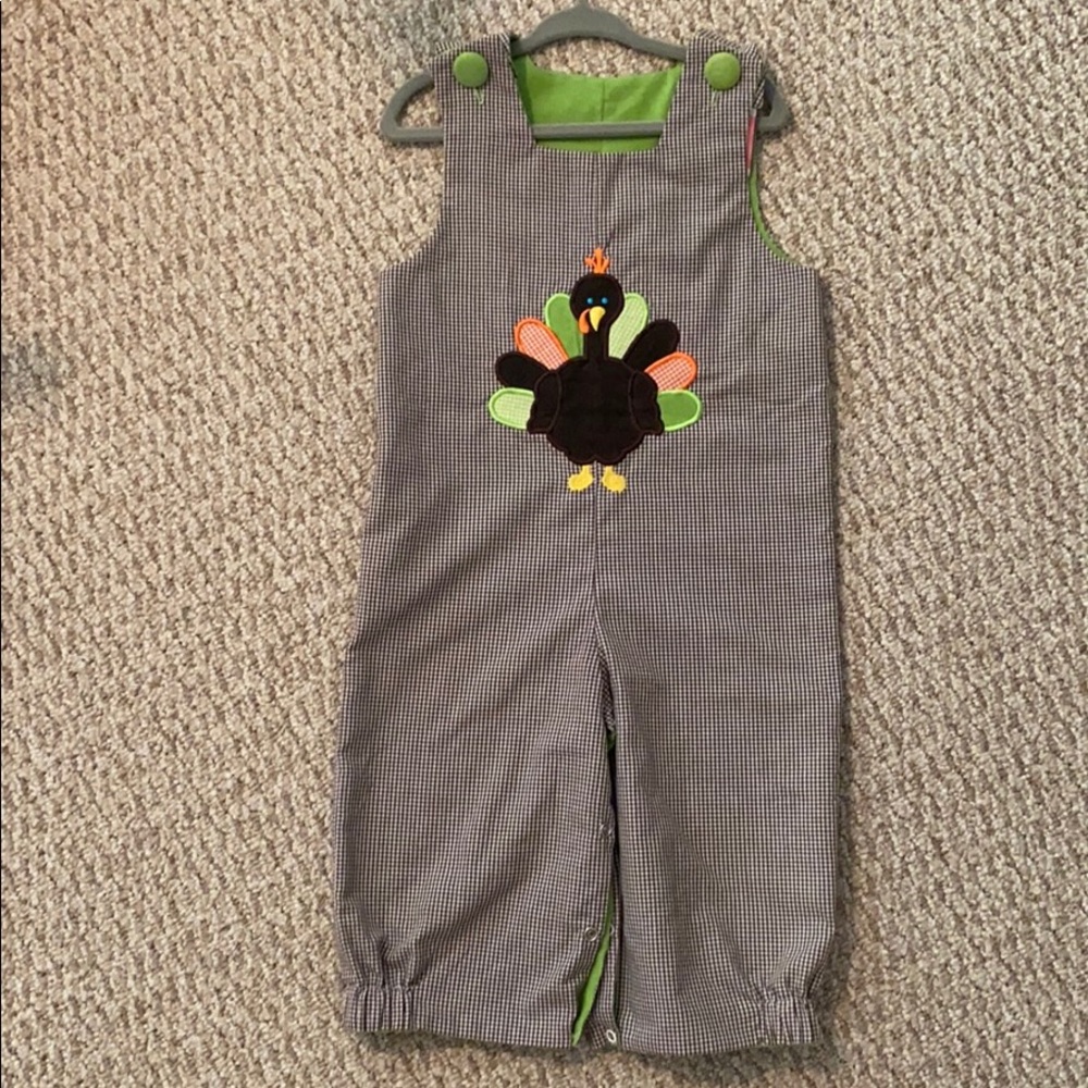 Banana Split Reversible Turkey and Truck Pants24 m